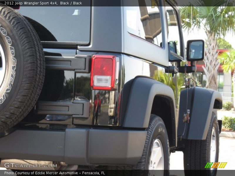 Black / Black 2012 Jeep Wrangler Sport 4x4