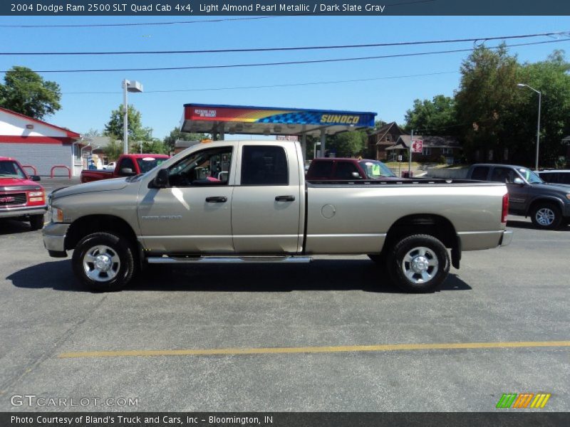 Light Almond Pearl Metallic / Dark Slate Gray 2004 Dodge Ram 2500 SLT Quad Cab 4x4