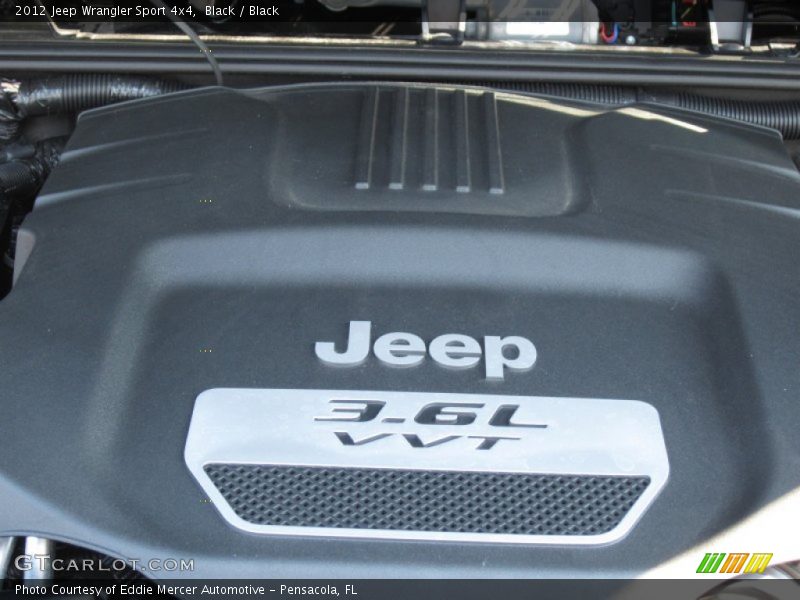 Black / Black 2012 Jeep Wrangler Sport 4x4