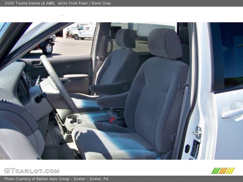 Arctic Frost Pearl / Stone Gray 2006 Toyota Sienna LE AWD