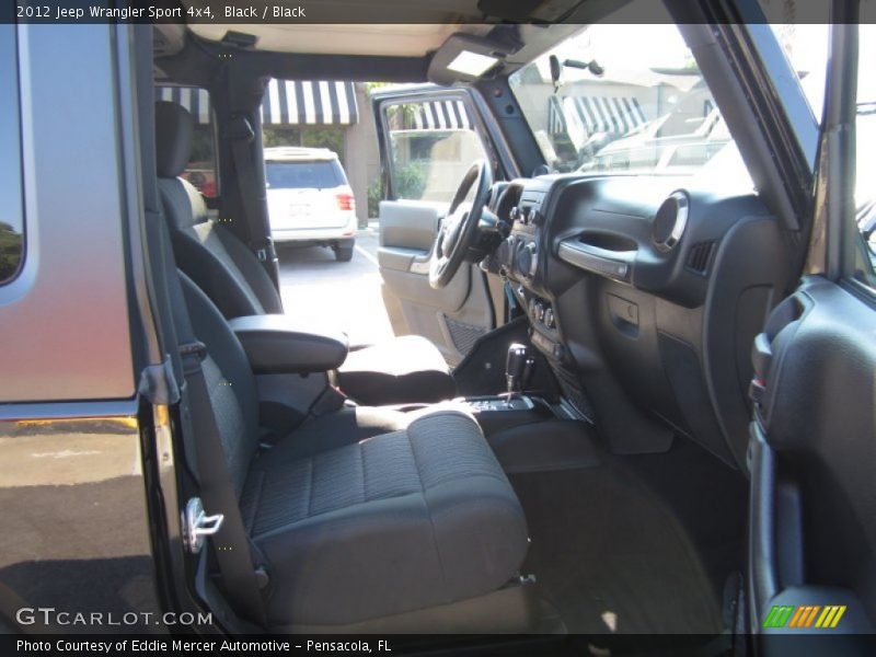Black / Black 2012 Jeep Wrangler Sport 4x4