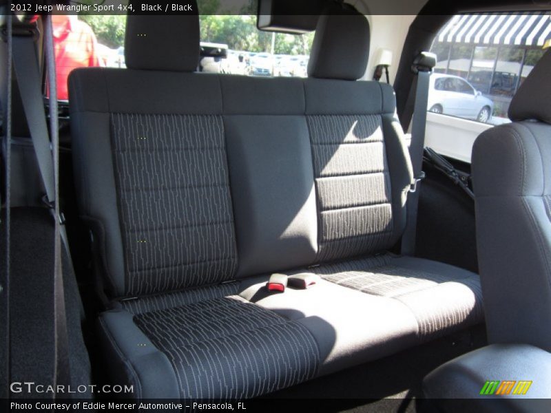 Black / Black 2012 Jeep Wrangler Sport 4x4