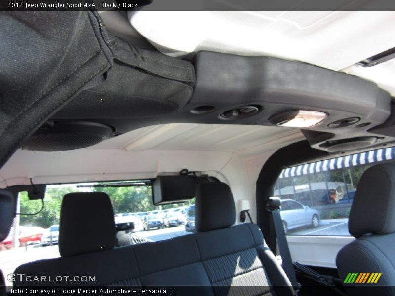 Black / Black 2012 Jeep Wrangler Sport 4x4