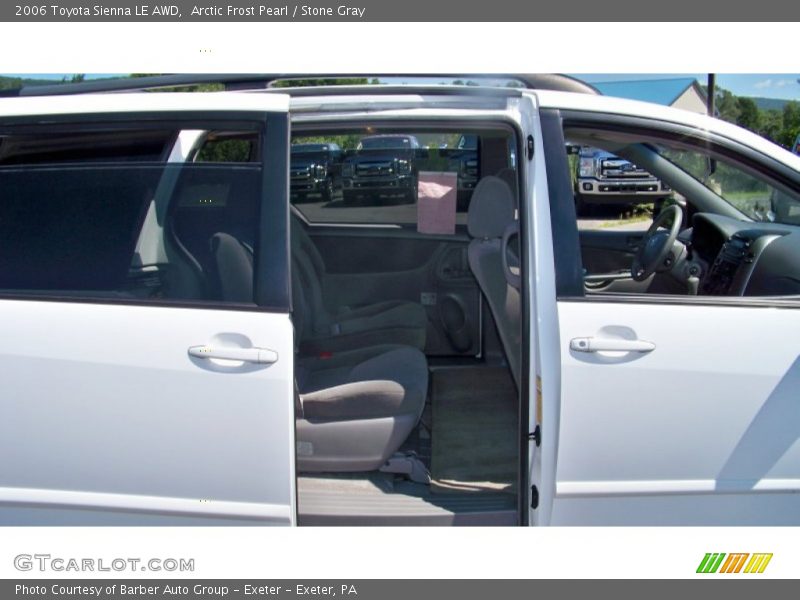 Arctic Frost Pearl / Stone Gray 2006 Toyota Sienna LE AWD