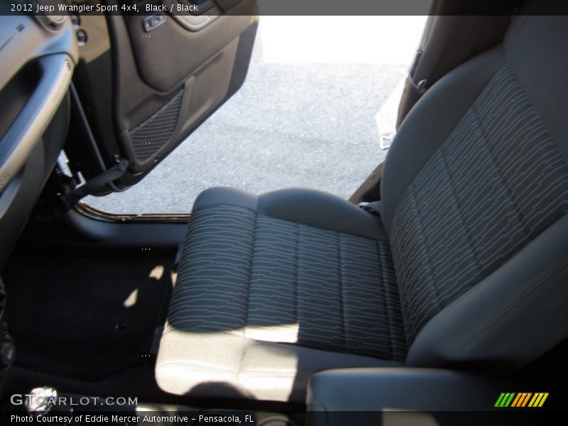 Black / Black 2012 Jeep Wrangler Sport 4x4
