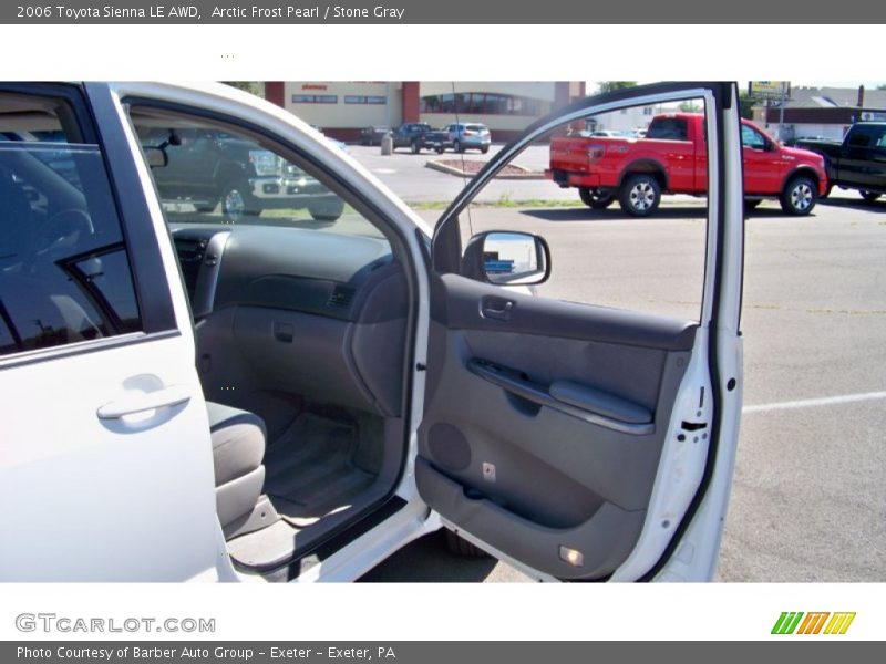 Arctic Frost Pearl / Stone Gray 2006 Toyota Sienna LE AWD