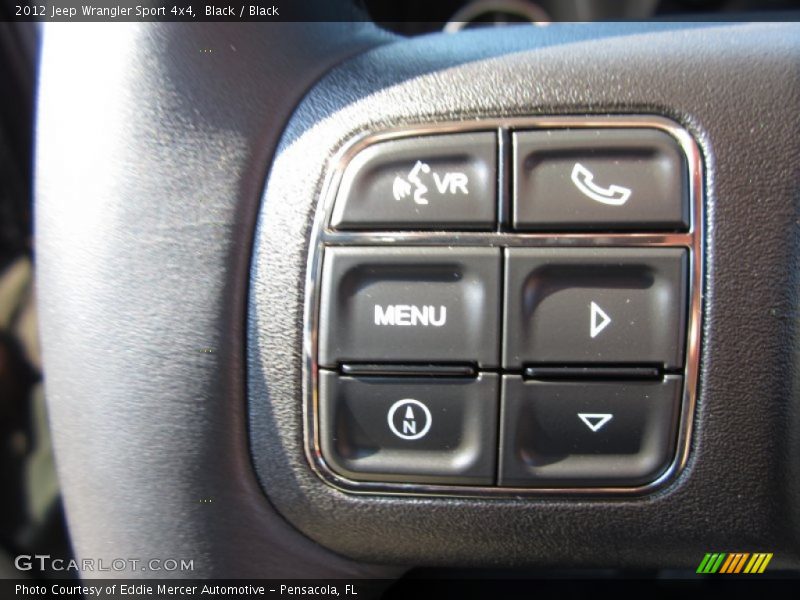 Black / Black 2012 Jeep Wrangler Sport 4x4