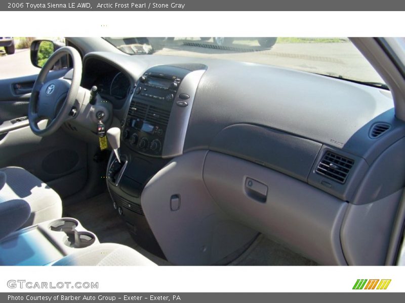 Arctic Frost Pearl / Stone Gray 2006 Toyota Sienna LE AWD