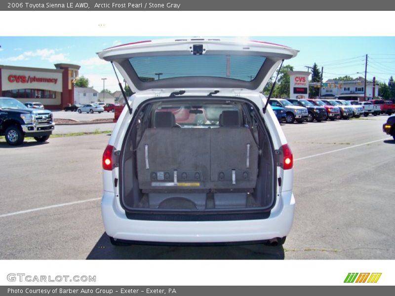 Arctic Frost Pearl / Stone Gray 2006 Toyota Sienna LE AWD