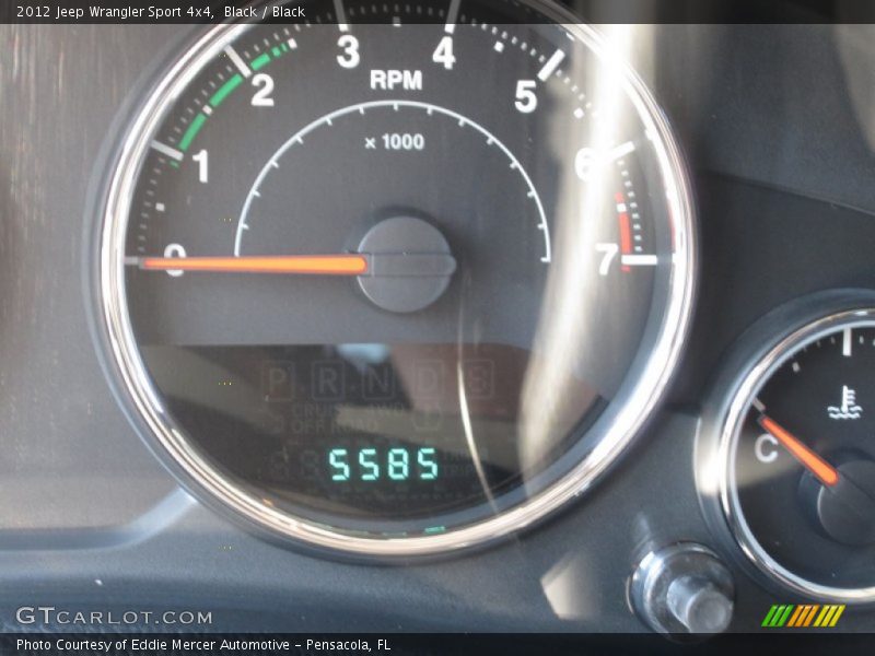 Black / Black 2012 Jeep Wrangler Sport 4x4