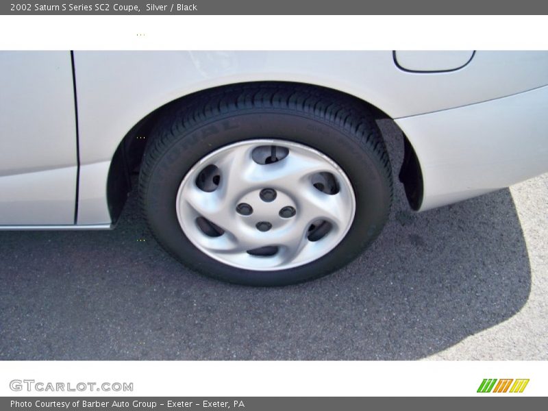 Silver / Black 2002 Saturn S Series SC2 Coupe