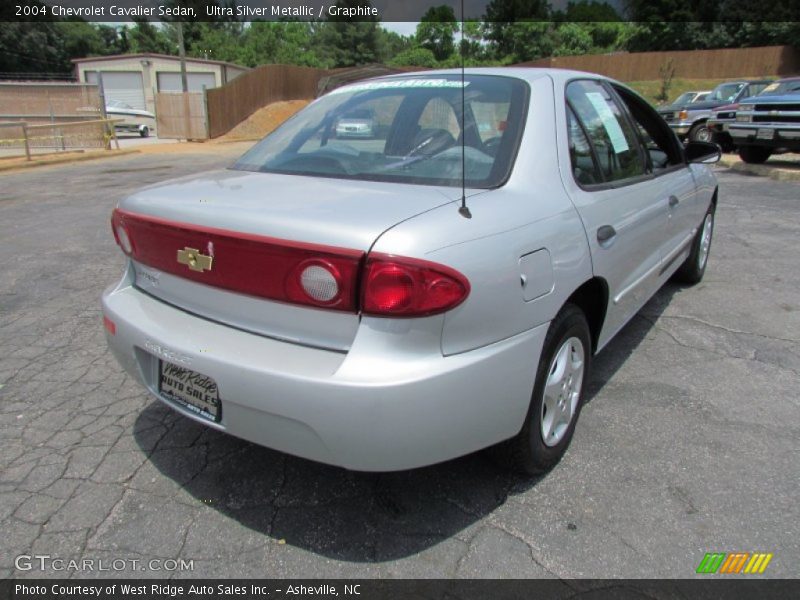 Ultra Silver Metallic / Graphite 2004 Chevrolet Cavalier Sedan
