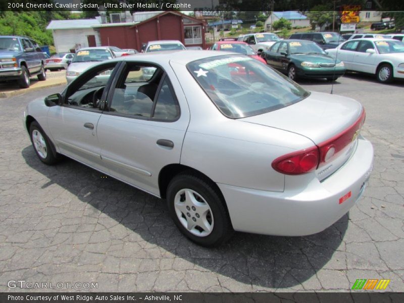 Ultra Silver Metallic / Graphite 2004 Chevrolet Cavalier Sedan