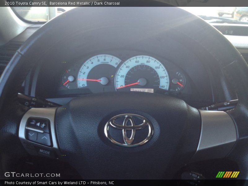Barcelona Red Metallic / Dark Charcoal 2010 Toyota Camry SE