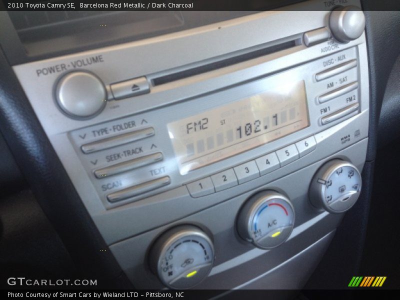 Barcelona Red Metallic / Dark Charcoal 2010 Toyota Camry SE