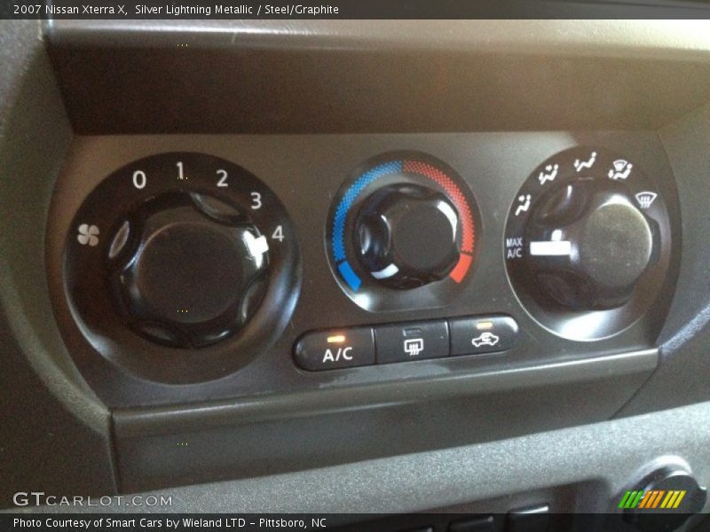 Silver Lightning Metallic / Steel/Graphite 2007 Nissan Xterra X