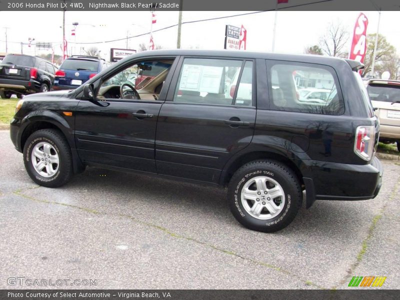 Nighthawk Black Pearl / Saddle 2006 Honda Pilot LX 4WD