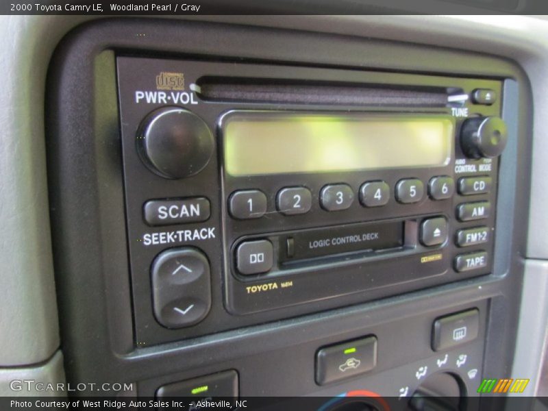 Woodland Pearl / Gray 2000 Toyota Camry LE