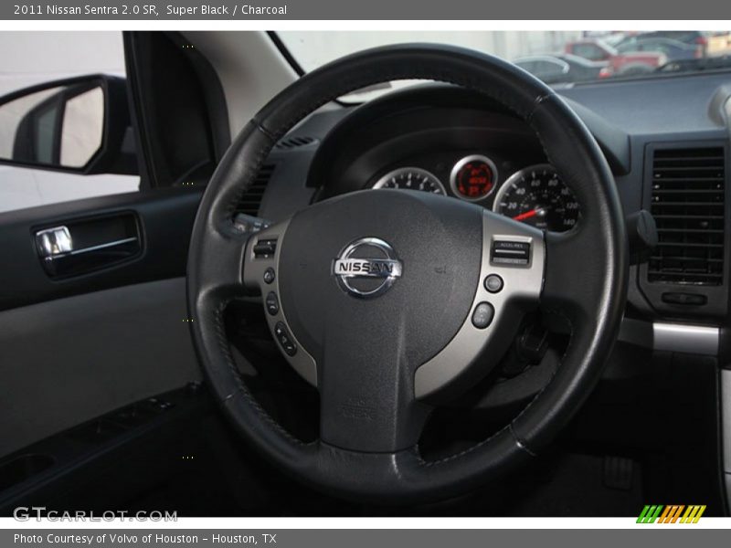 Super Black / Charcoal 2011 Nissan Sentra 2.0 SR