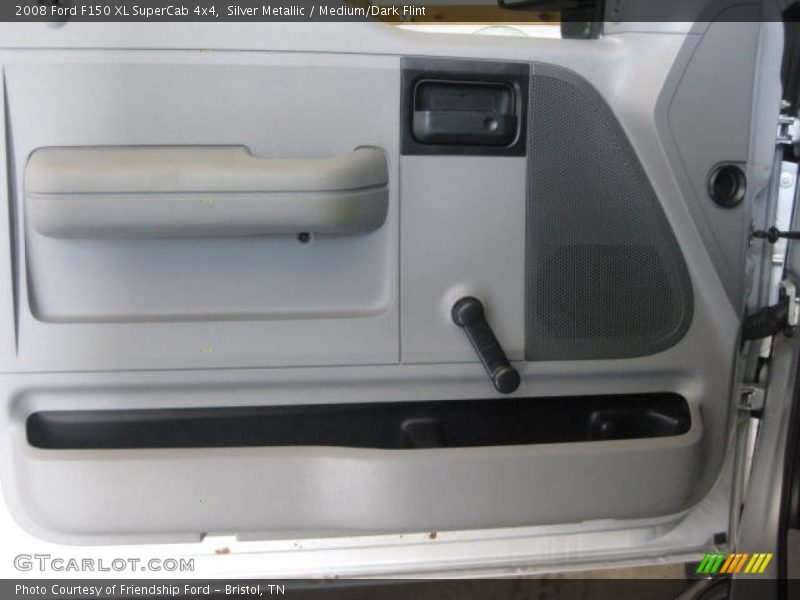 Silver Metallic / Medium/Dark Flint 2008 Ford F150 XL SuperCab 4x4