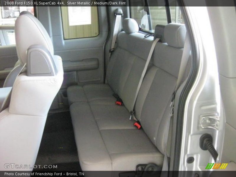 Silver Metallic / Medium/Dark Flint 2008 Ford F150 XL SuperCab 4x4