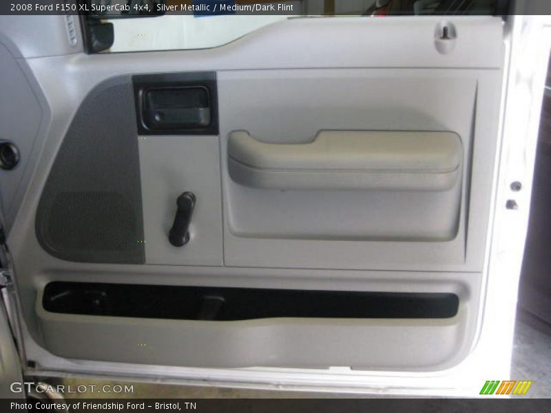Silver Metallic / Medium/Dark Flint 2008 Ford F150 XL SuperCab 4x4