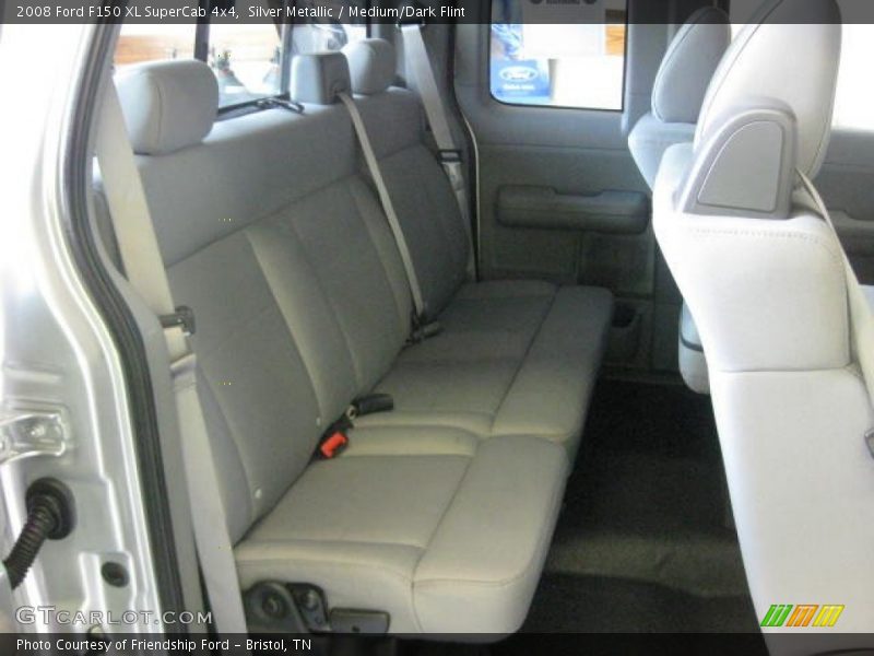 Silver Metallic / Medium/Dark Flint 2008 Ford F150 XL SuperCab 4x4