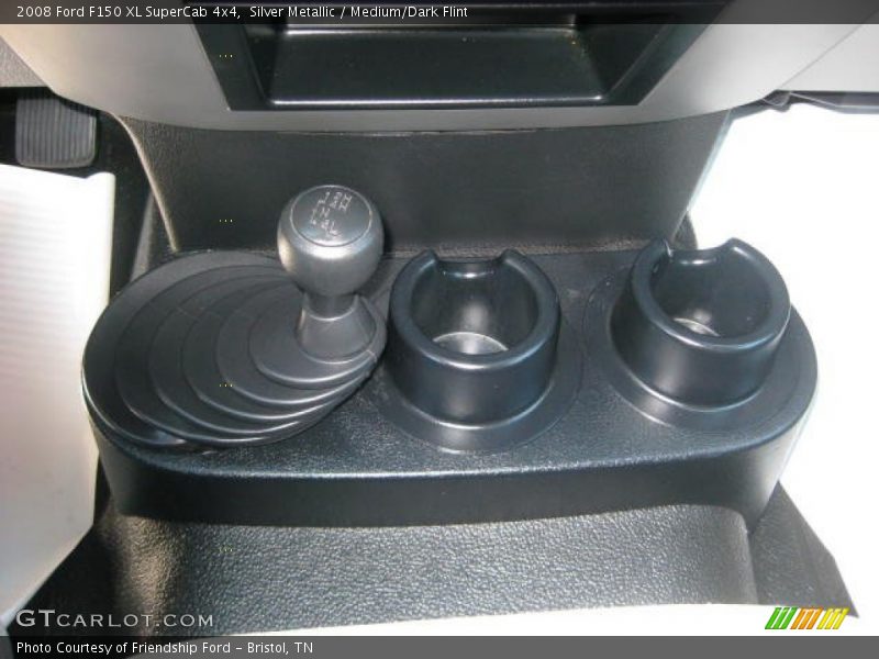 Silver Metallic / Medium/Dark Flint 2008 Ford F150 XL SuperCab 4x4
