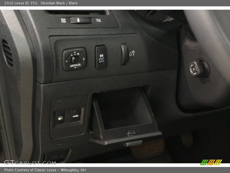 Obsidian Black / Black 2010 Lexus ES 350