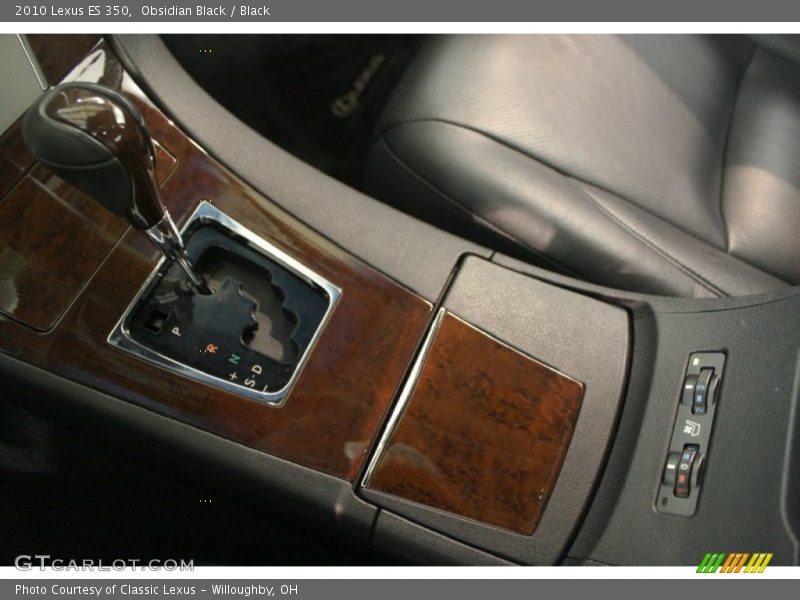Obsidian Black / Black 2010 Lexus ES 350