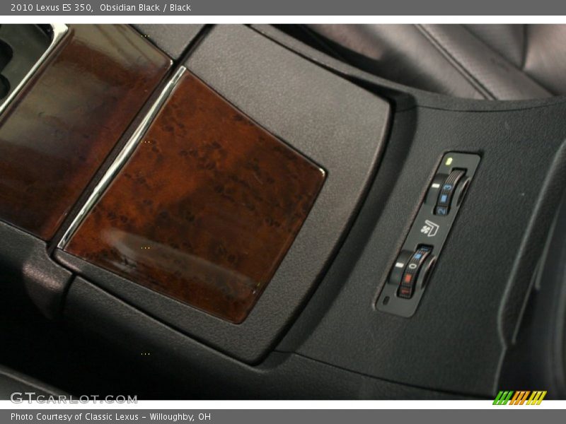 Obsidian Black / Black 2010 Lexus ES 350
