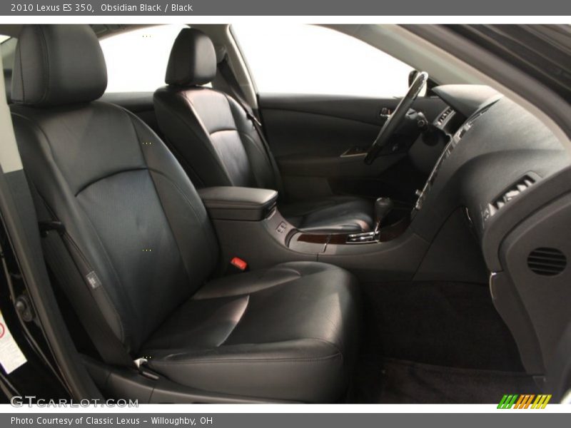 Obsidian Black / Black 2010 Lexus ES 350