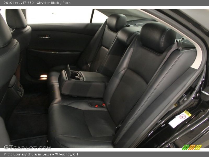 Obsidian Black / Black 2010 Lexus ES 350