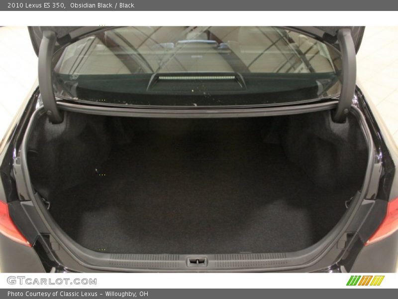 Obsidian Black / Black 2010 Lexus ES 350