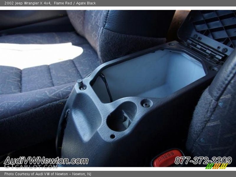 Flame Red / Agate Black 2002 Jeep Wrangler X 4x4