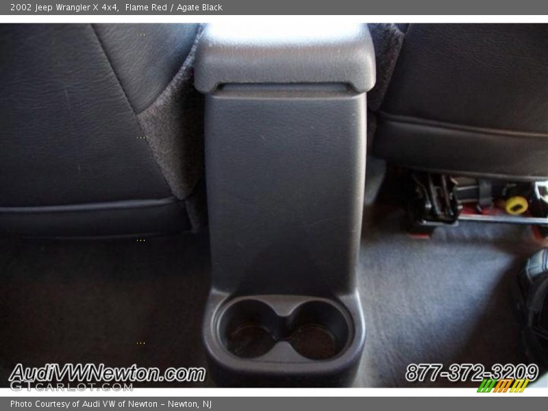 Flame Red / Agate Black 2002 Jeep Wrangler X 4x4