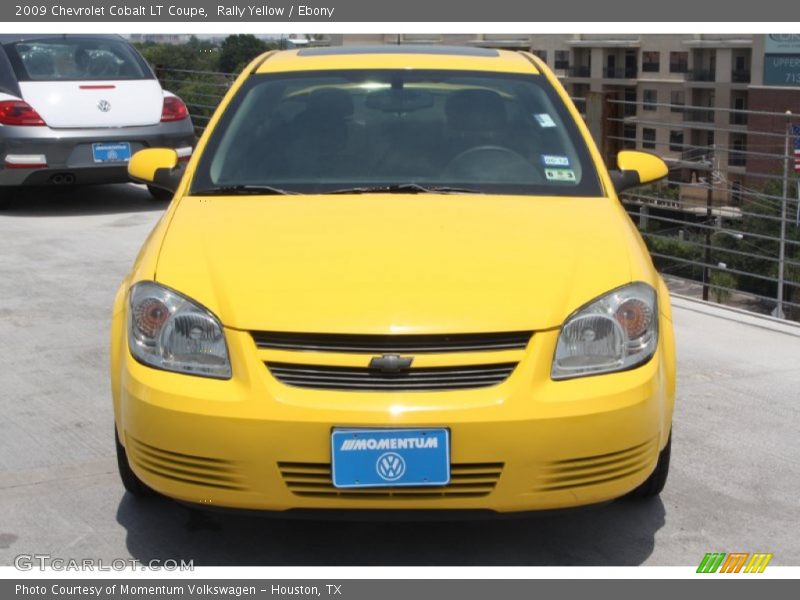 Rally Yellow / Ebony 2009 Chevrolet Cobalt LT Coupe