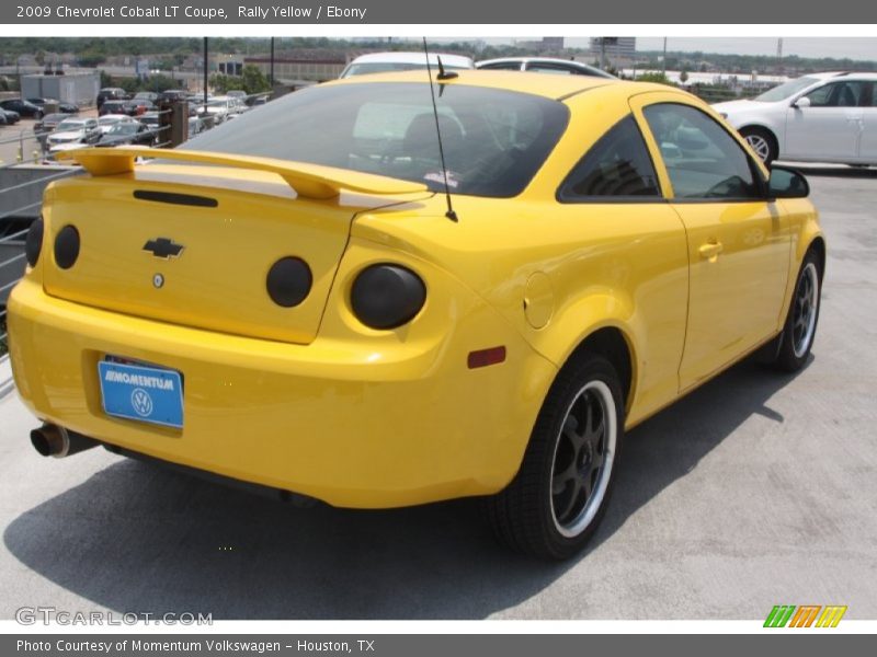 Rally Yellow / Ebony 2009 Chevrolet Cobalt LT Coupe