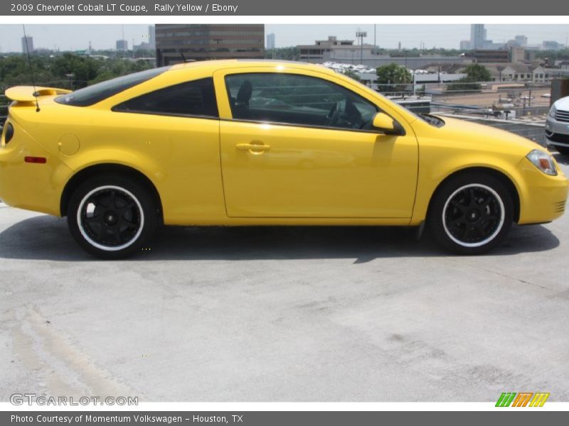 Rally Yellow / Ebony 2009 Chevrolet Cobalt LT Coupe