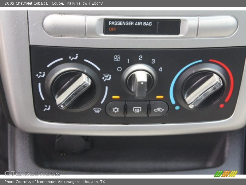 Rally Yellow / Ebony 2009 Chevrolet Cobalt LT Coupe