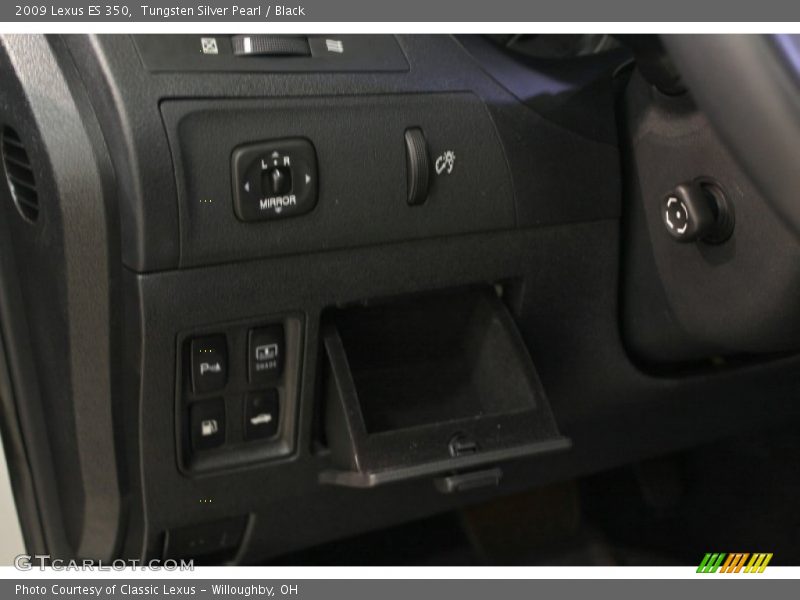 Tungsten Silver Pearl / Black 2009 Lexus ES 350