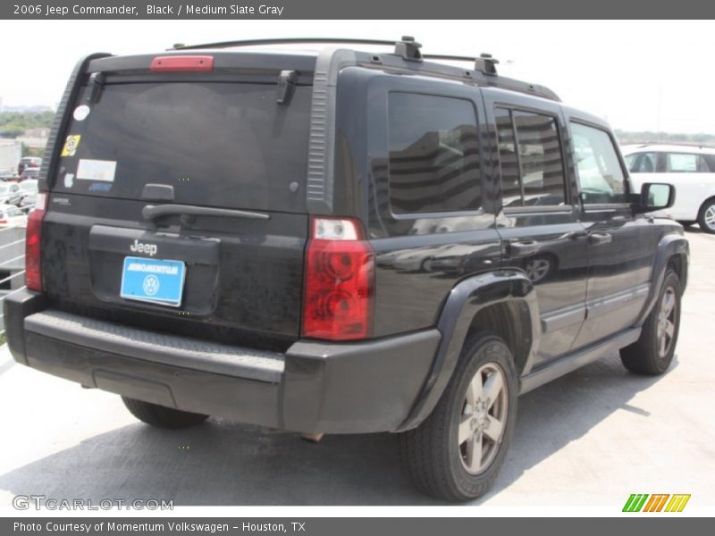 Black / Medium Slate Gray 2006 Jeep Commander