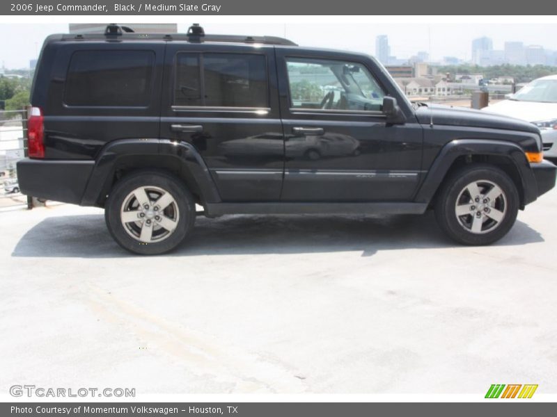 Black / Medium Slate Gray 2006 Jeep Commander
