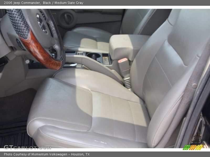Black / Medium Slate Gray 2006 Jeep Commander