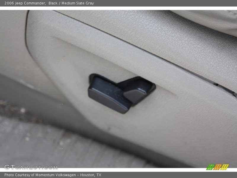 Black / Medium Slate Gray 2006 Jeep Commander