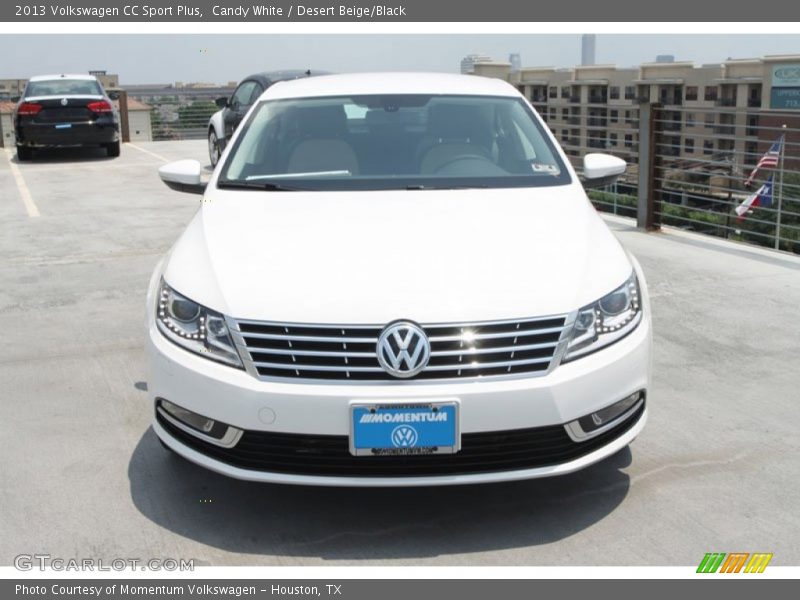 Candy White / Desert Beige/Black 2013 Volkswagen CC Sport Plus