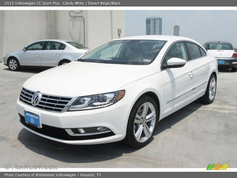 Candy White / Desert Beige/Black 2013 Volkswagen CC Sport Plus