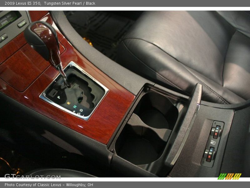 Tungsten Silver Pearl / Black 2009 Lexus ES 350
