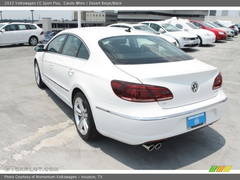 Candy White / Desert Beige/Black 2013 Volkswagen CC Sport Plus