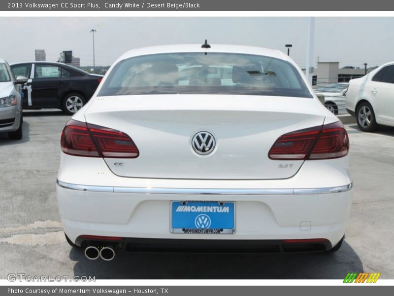 Candy White / Desert Beige/Black 2013 Volkswagen CC Sport Plus